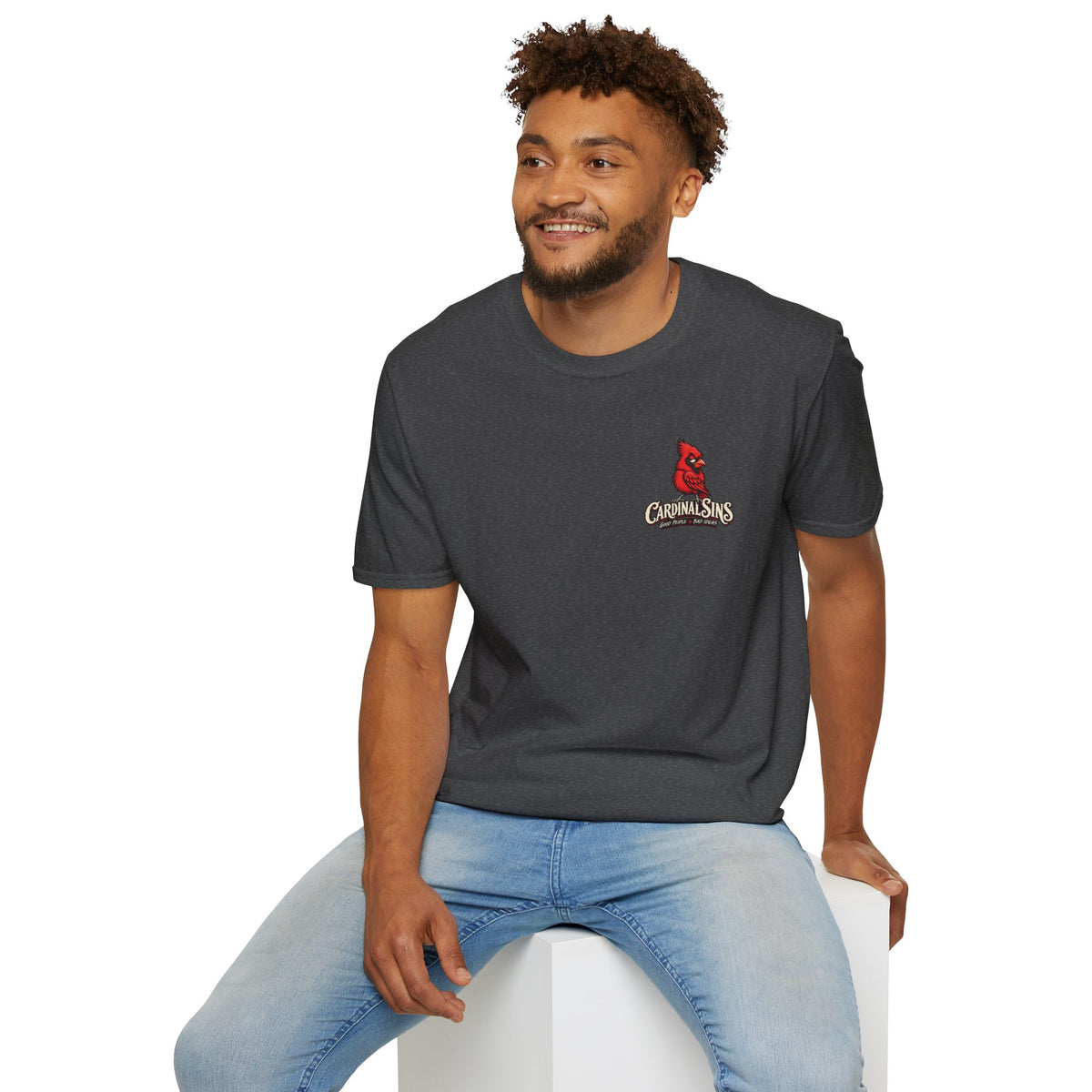 Surviving Out of Spite Possum T-Shirt — Vintage Floral Psyche Tee