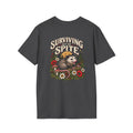 Surviving Out of Spite Possum T-Shirt — Vintage Floral Psyche Tee