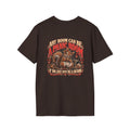 Panic Room Graphic T-Shirt — 'Any Room Can Be a Panic Room' Vintage Squirrel Design