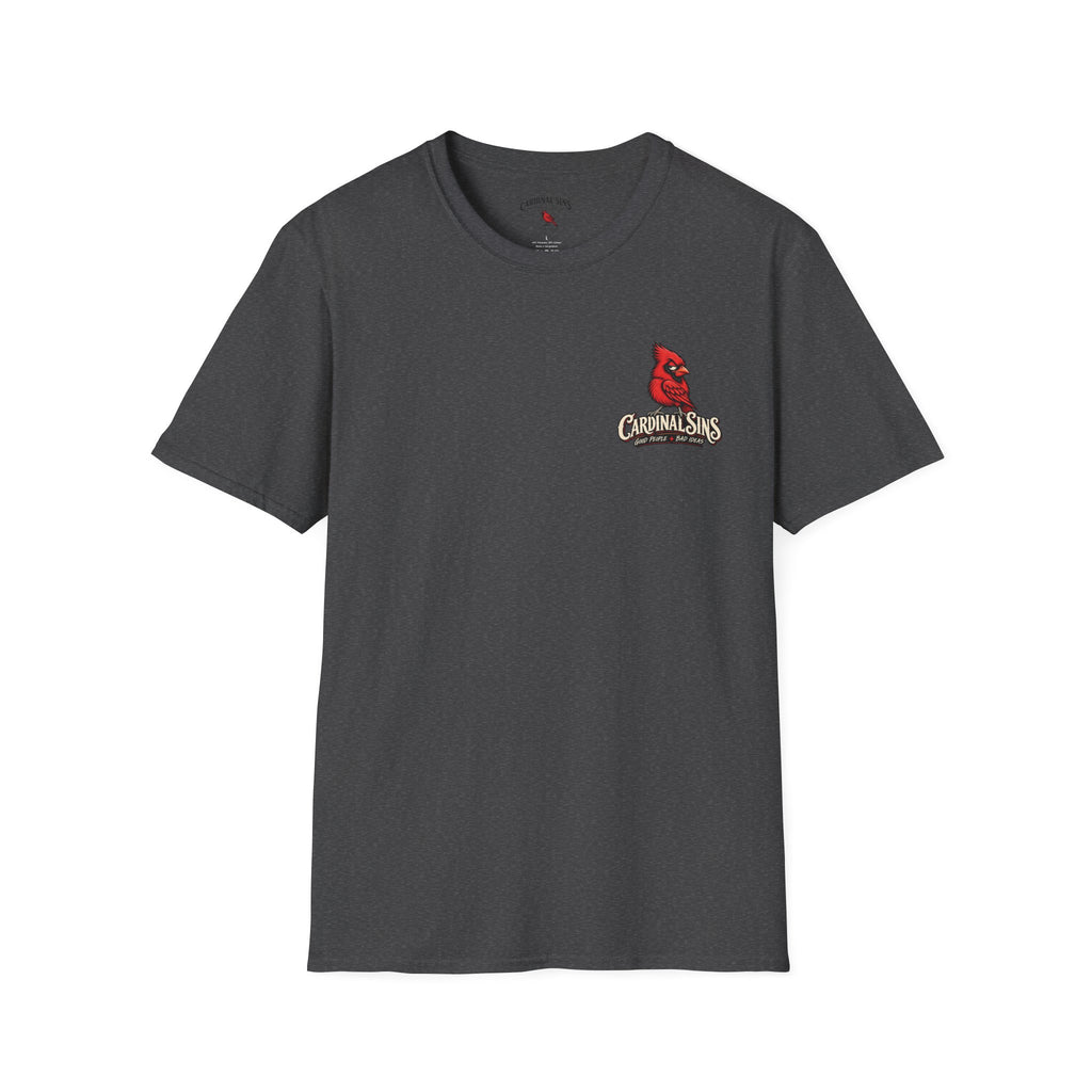 Surviving Out of Spite Possum T-Shirt — Vintage Floral Psyche Tee