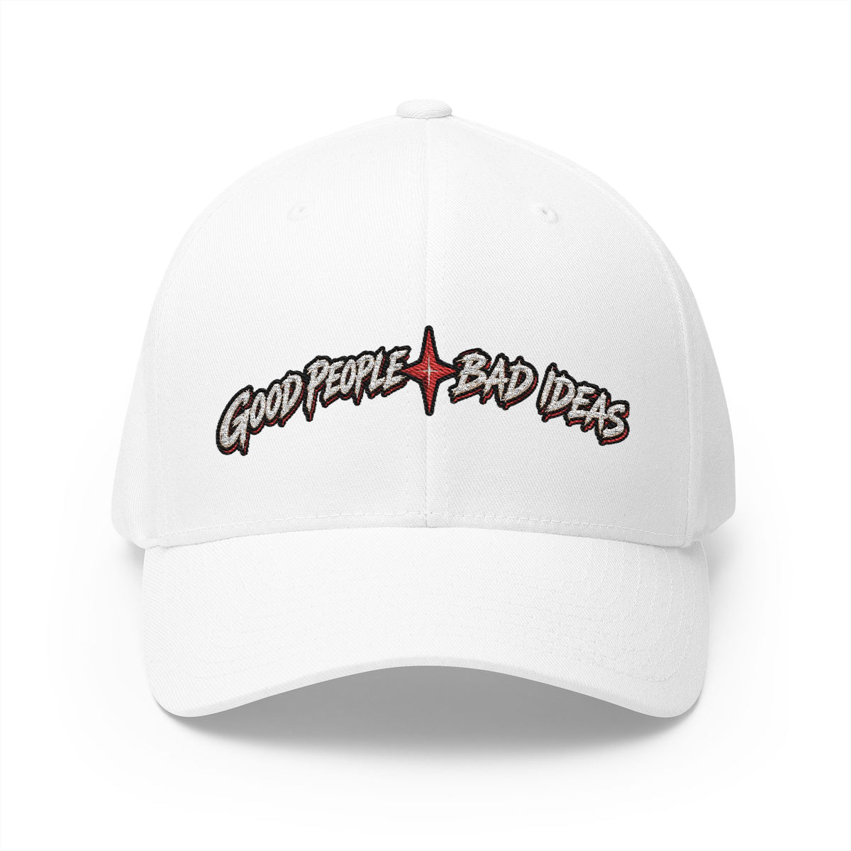 Embroidered  — "Good People Bad Ideas"  Hat