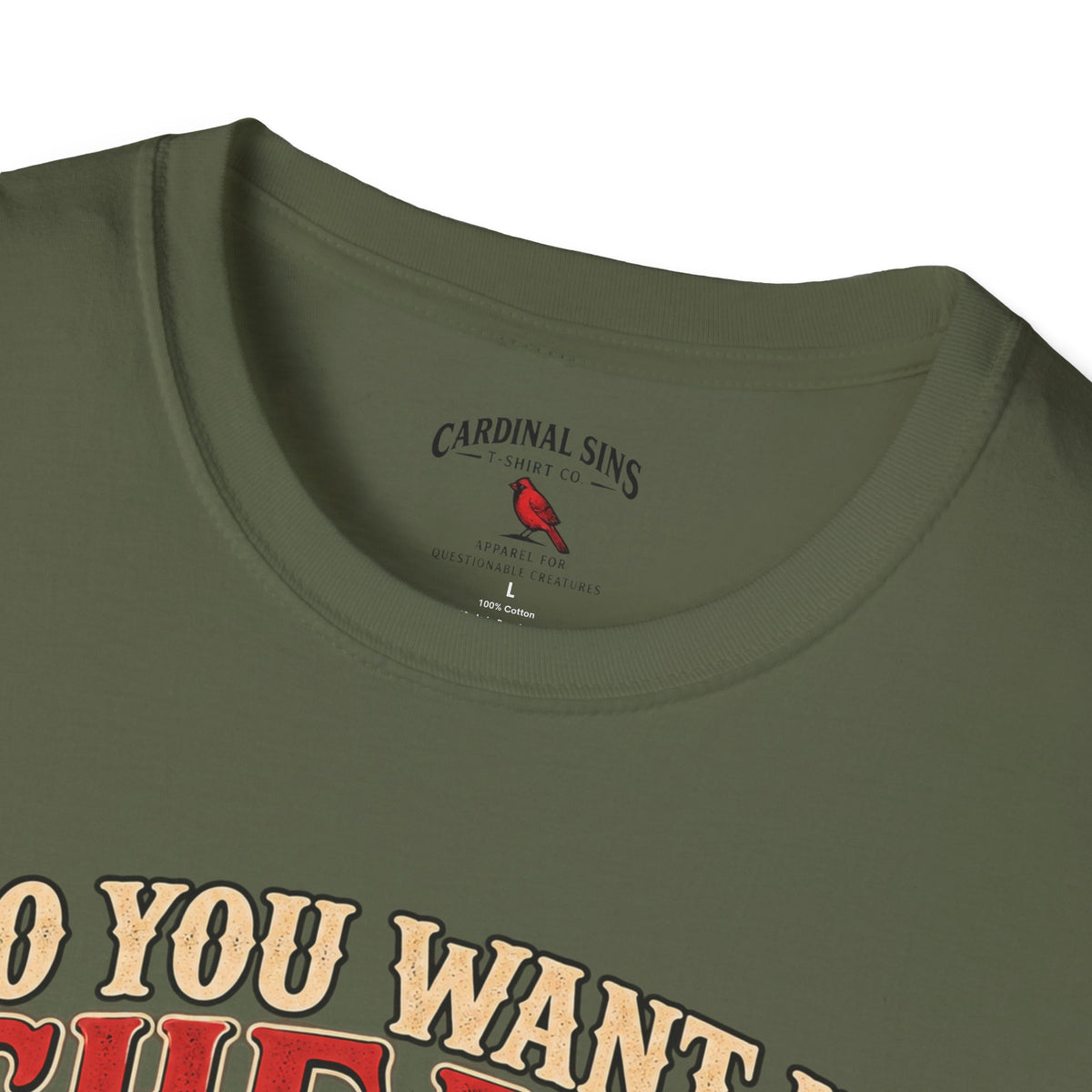 "Do You Want It Cheap? Or Do You Want It Good?" ~ Front Design