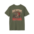 T-Shirt — 'Built Different, Mostly Wrong' Desert Jackrabbit Graphic Tee