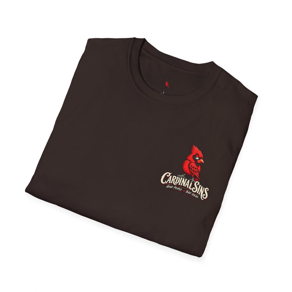 Practice Safe Hex T-Shirt — Voodoo Vibe Cardinal Graphic Tee
