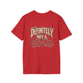 Definitely Not a Skinwalker T-Shirt — Red ~ Front Logo Back Design