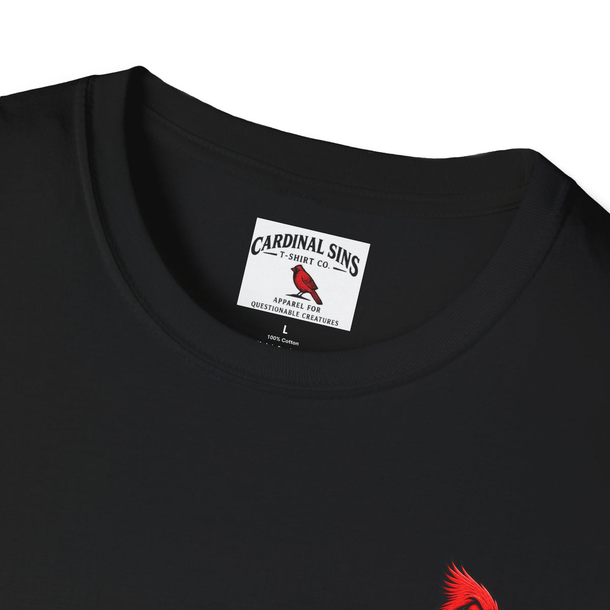 "Fine, Today's the Day, Satan" front logo back designs