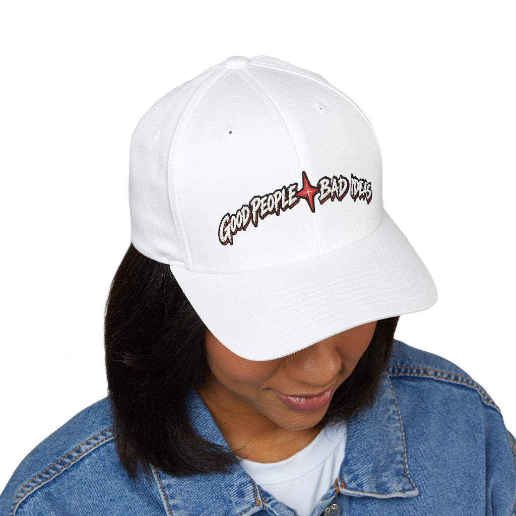 Embroidered  — "Good People Bad Ideas"  Hat