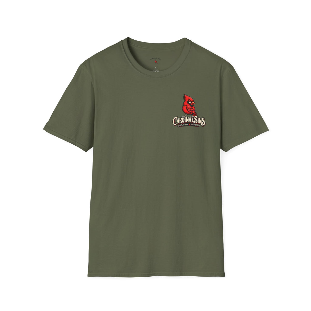 Bigfoot Graphic T-Shirt — "I Don't Believe in You Either" Retro Sasquatch Tee