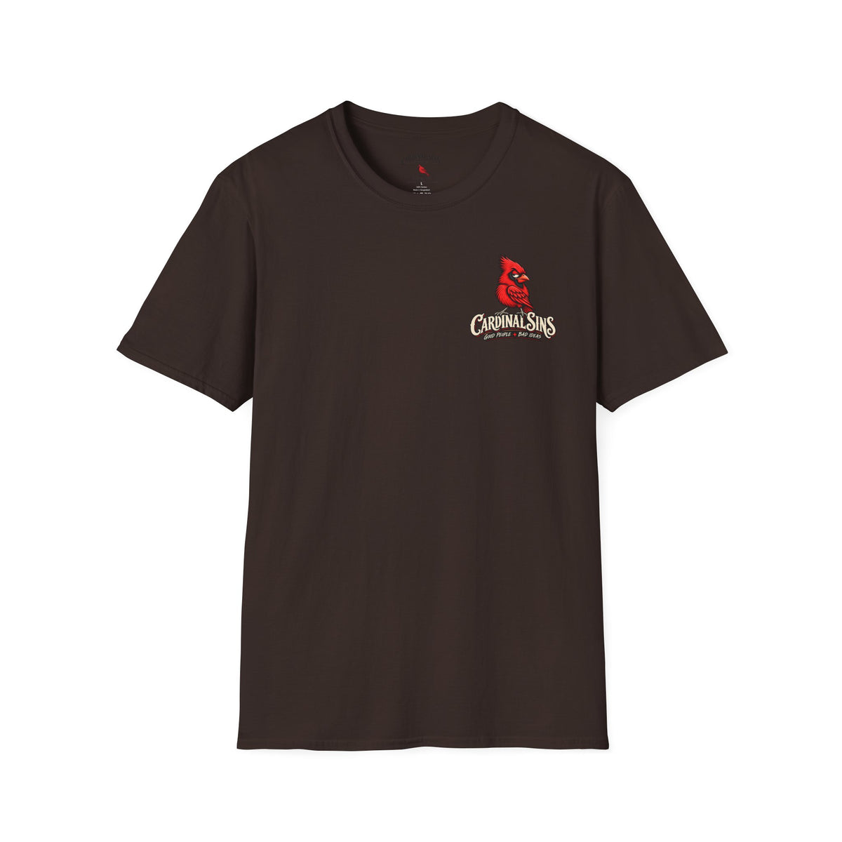 Panic Room Graphic T-Shirt — 'Any Room Can Be a Panic Room' Vintage Squirrel Design