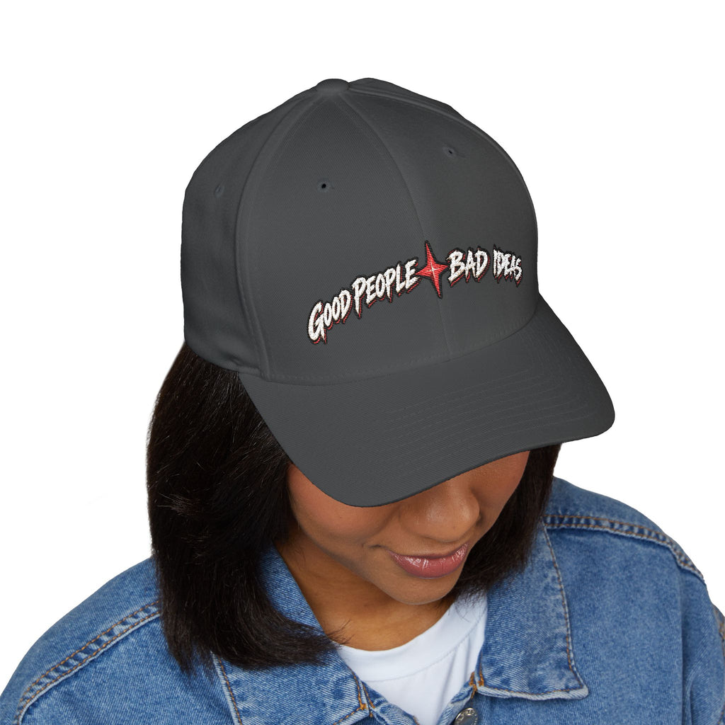 Embroidered  — "Good People Bad Ideas"  Hat