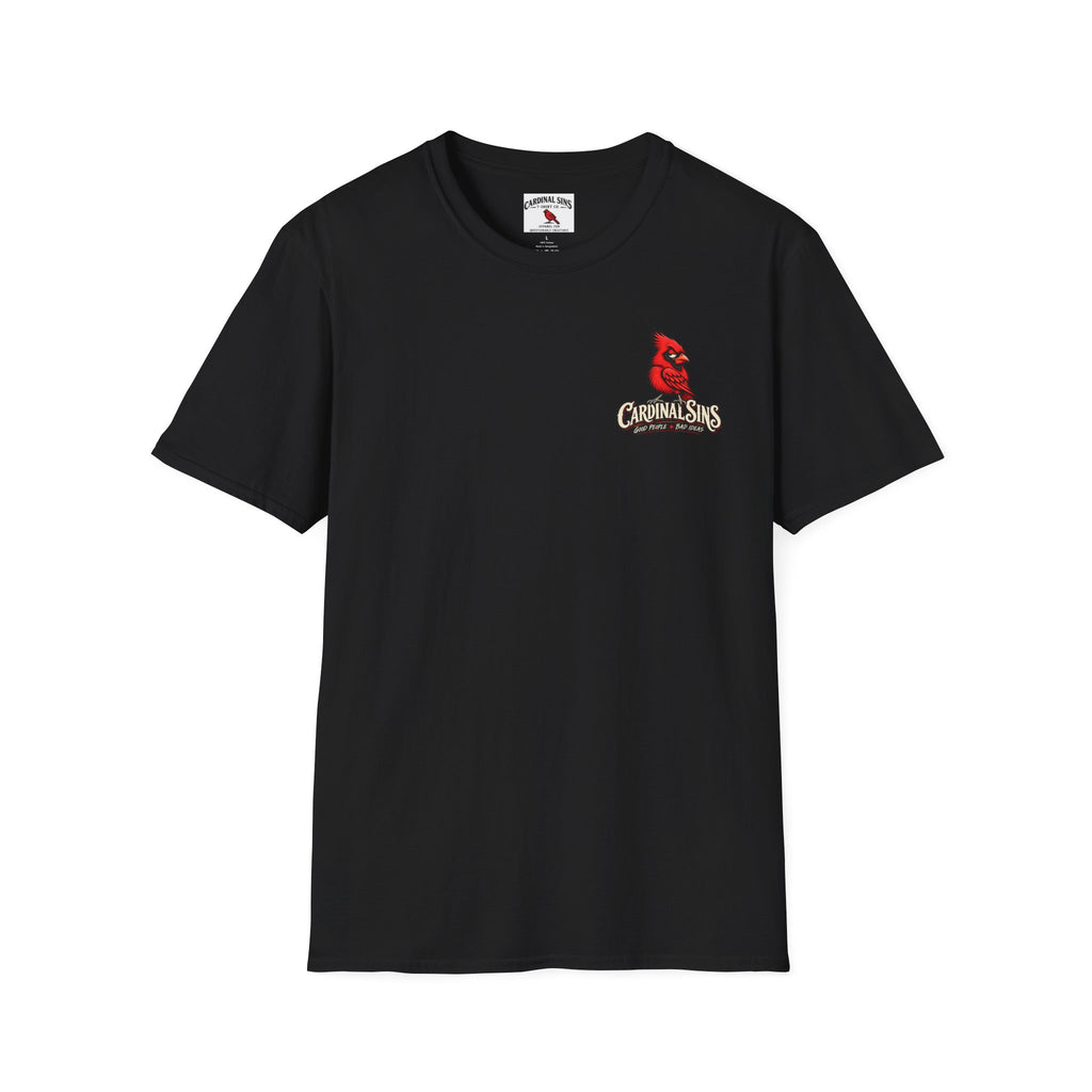 "Fine, Today's the Day, Satan" front logo back designs
